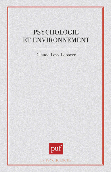 Picture of Psychologie et environnement