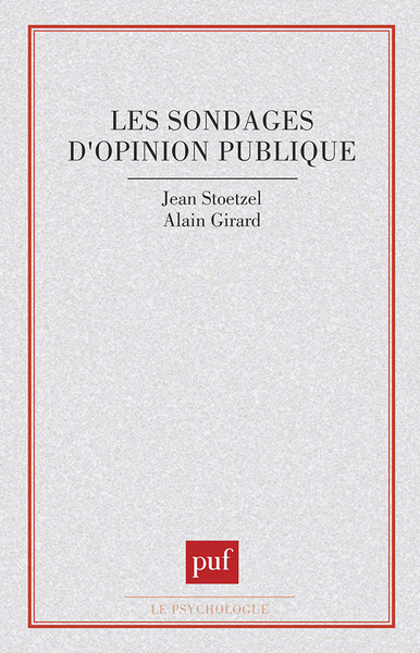 Picture of Les sondages d'opinion publiques