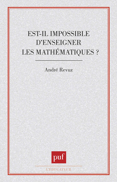 Image de Est-il impossible  d'enseigner math.