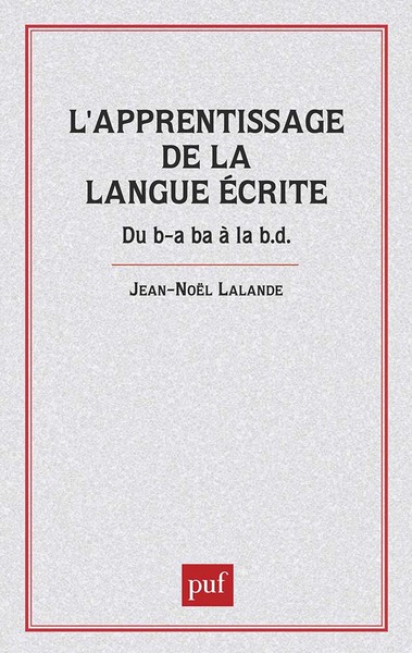 Picture of Apprentissage de la langue écrite