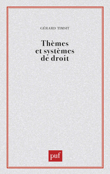 Picture of Thèmes et systèmes de droit