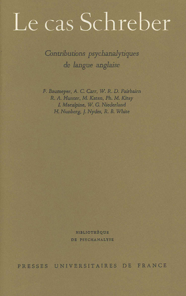 Picture of Le cas Schreber