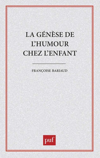 Image de La Genèse de l'humour chez l'enfant