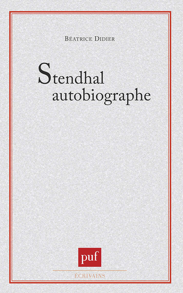 Picture of Stendhal autobiographe