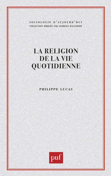 Picture of La religion de la vie quotidienne