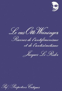 Image de Le cas Otto Weininger