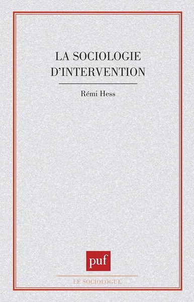 Picture of La sociologie d'intervention