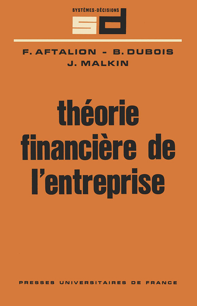 Picture of Théorie financière de l'entreprise