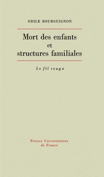 Picture of Mort des enfants et structures familiales