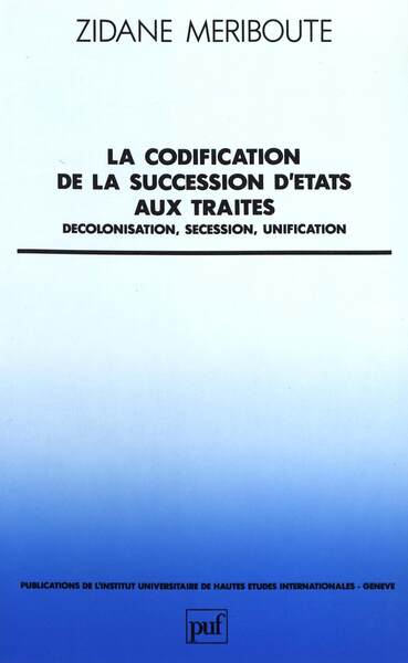 Picture of Codification de la succession d'Etats aux traités