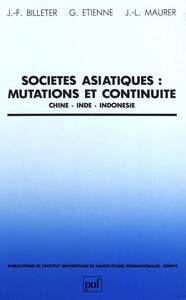Picture of Sociétés asiatiques: mutations et continuité