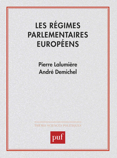 Picture of Régimes parlementaires européens