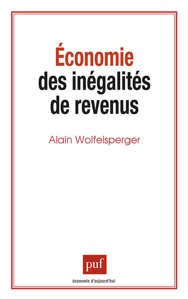 Image de Économie des inégalités de revenus