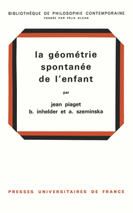 Picture of La géométrie spontanée de l'enfant