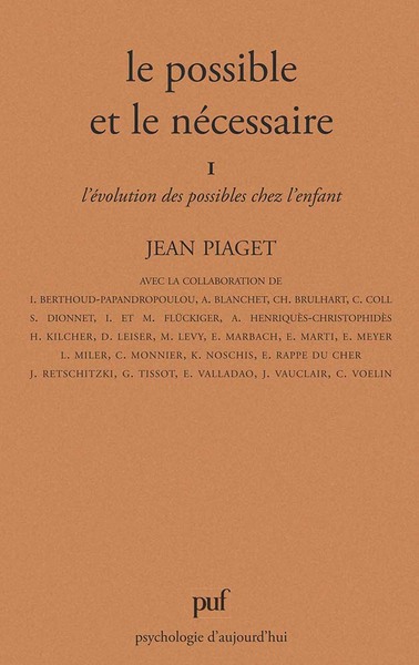 Picture of Le possible et le nécessaire - tome 1