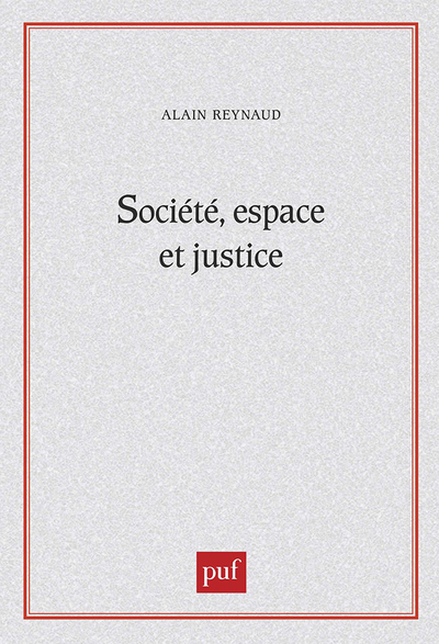 Picture of Société, espace et justice