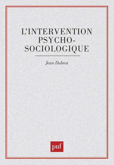 Picture of L'intervention psychosociologique