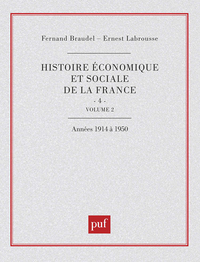 Image de Hist eco. soc. fran. 1914-1950 - tome 4 v.2