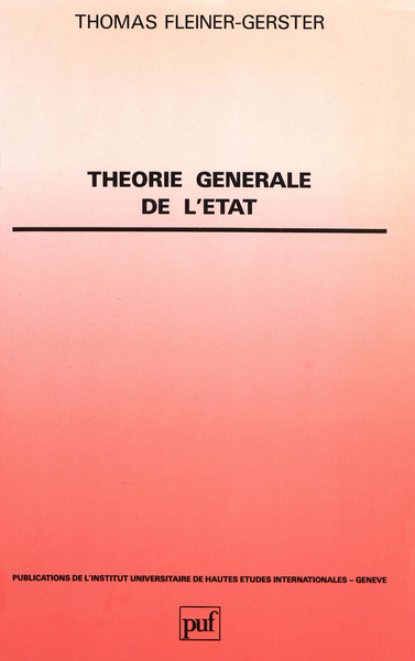 Picture of Théorie générale de l'Etat
