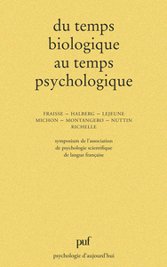 Picture of Du temps biologique au temps psychol.
