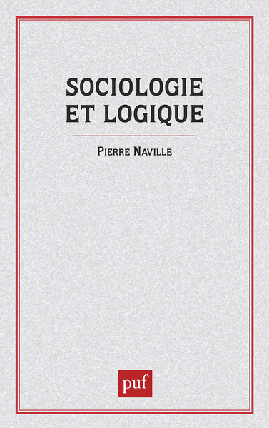 Picture of Sociologie et logique