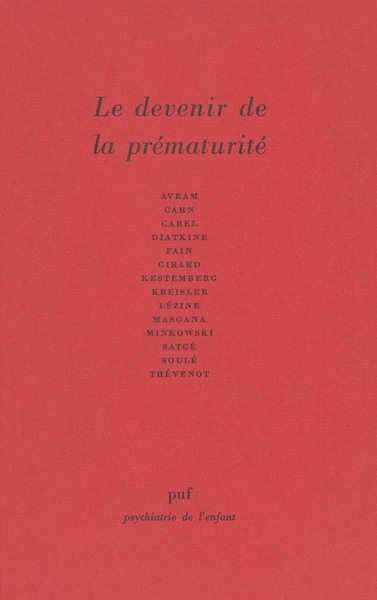 Image de Le devenir de la prématurité