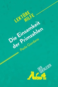 Image de Die Einsamkeit der Primzahlen von Paolo Giordano (Lektürehilfe)