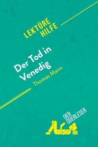 Image de Der Tod in Venedig von Thomas Mann (Lektürehilfe)