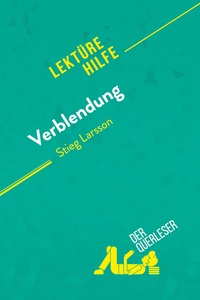 Picture of Verblendung von Stieg Larsson (Lektürehilfe)