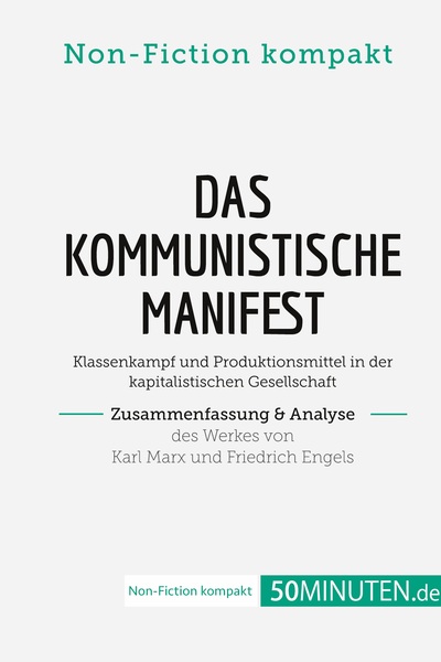 Image de Das Kommunistische Manifest. Zusammenfassung & Analyse des Werkes von Karl Marx und Friedrich Engels