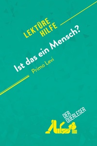 Picture of Ist das ein Mensch? von Primo Levi (Lektürehilfe)