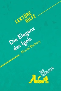 Picture of Die Eleganz des Igels von Muriel Barbery (Lektürehilfe)