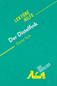 Picture of Der Distelfink von Donna Tartt (Lektürehilfe)