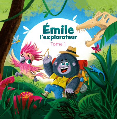 Image de Émile l'explorateur et l'os de dinosaure