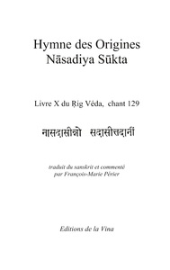 Image de Hymne des Origines - Nasadiya Sukta