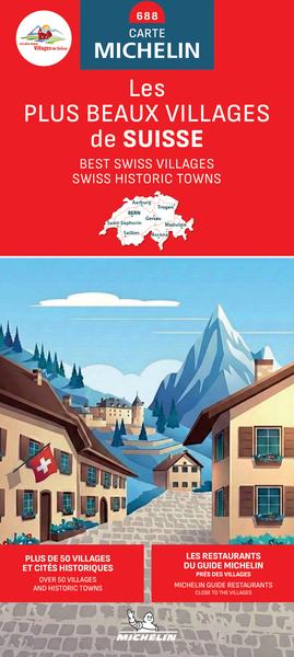 Picture of Carte Nationale Les plus beaux villages de Suisse