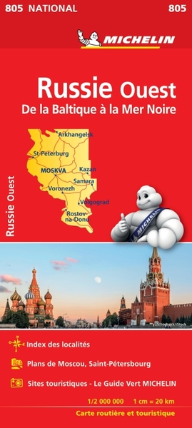 Image de Carte Nationale Russie Occidentale