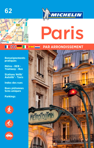 Image de Plan Paris par arrondissement (Atlas - agrafé)