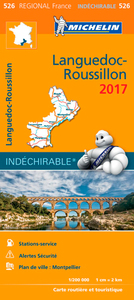 Picture of CARTE REGIONALE 526 LANGUEDOC ROUSSILLON 2017