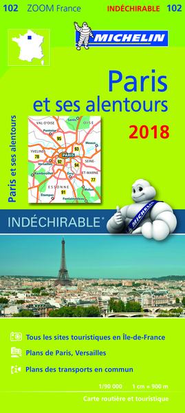 Image de CARTE ZOOM 102 PARIS ET SES ALENTOURS 2018