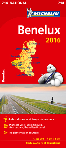 Picture of CARTE NATIONALE 714 BENELUX 2016