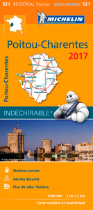 Picture of CARTE REGIONALE 521 POITOU - CHARENTES 2017