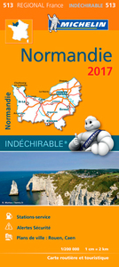 Picture of CARTE REGIONALE 513 NORMANDIE 2017