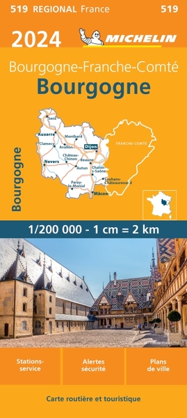 Image de Carte Régionale Bourgogne 2024