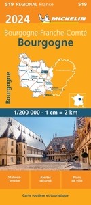 Image de Carte Régionale Bourgogne 2024