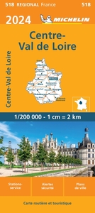 Image de Carte Régionale Centre - Val de Loire 2024