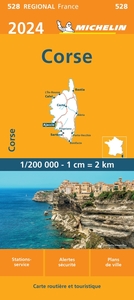 Image de Carte Régionale Corse 2024
