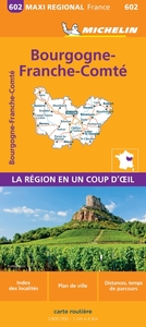 Picture of Carte Régionale Maxi- Bourgogne-Franche-Comté