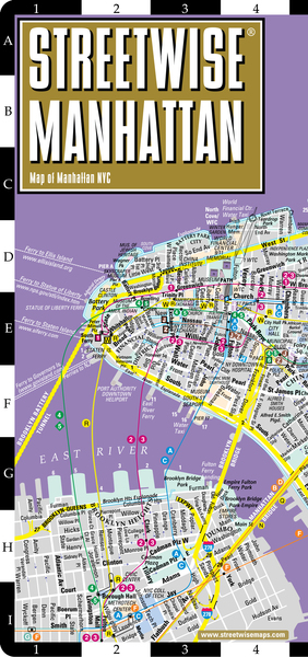 Picture of STREETWISE MANHATTAN MAP