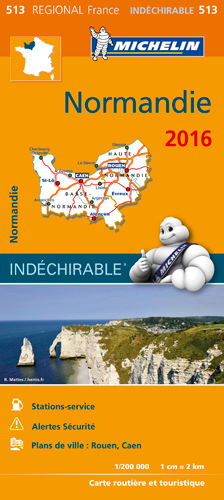 Picture of CARTE REGIONALE 513 NORMANDIE 2016